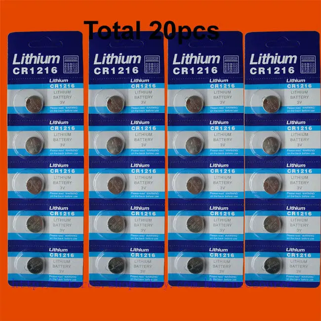 20PCS CR1216 ECR1216 KCR1216 BR1216 LM1216 배터리, 항공 우편 배송|cr1216 ...