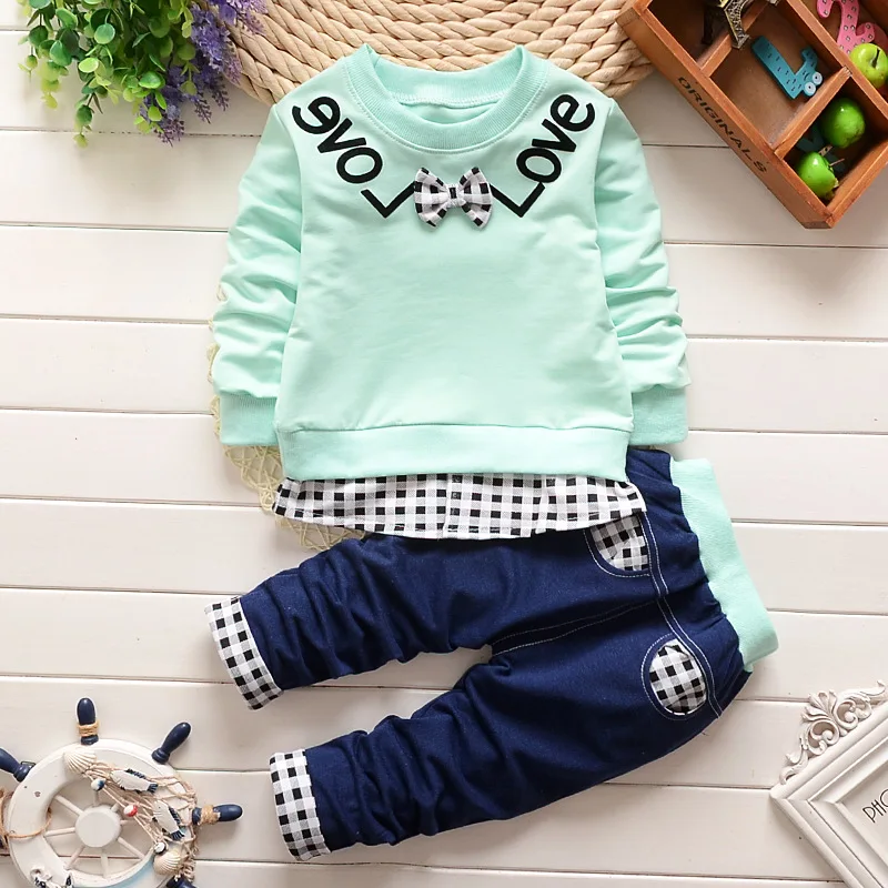 Bibicola/весенне-осенний комплект одежды для маленьких мальчиков, рубашка+ штаны Повседневный хлопковый костюм из 2 предметов комплект одежды для детей, спортивный костюм для малышей