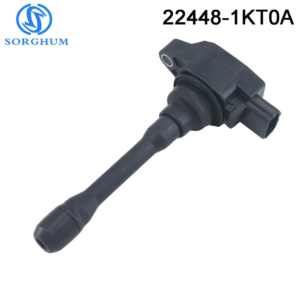 Новый 22448 1KT0A оригинальная Катушка зажигания для Nissan Altima Rogue 2.5L Sentra Cube 1.8L Infiniti JA00C