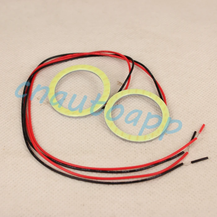 

Angel Eyes COB LED Light Ring DRL Running lamp For Car Foglight Motorcycle Headlights 50MM x 2PCS