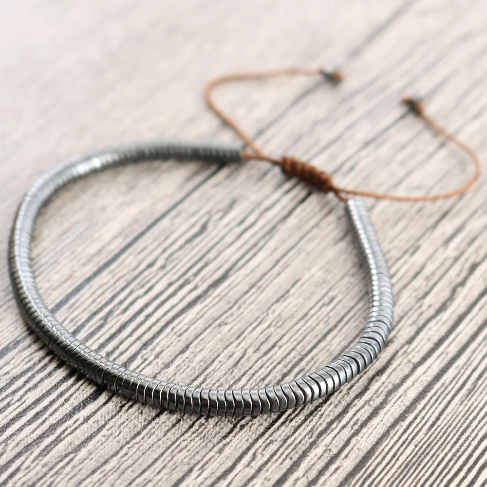 Мужской браслет ручной работы ограненный гематит с бусинами|bracelet with|beaded jewelrybracelet