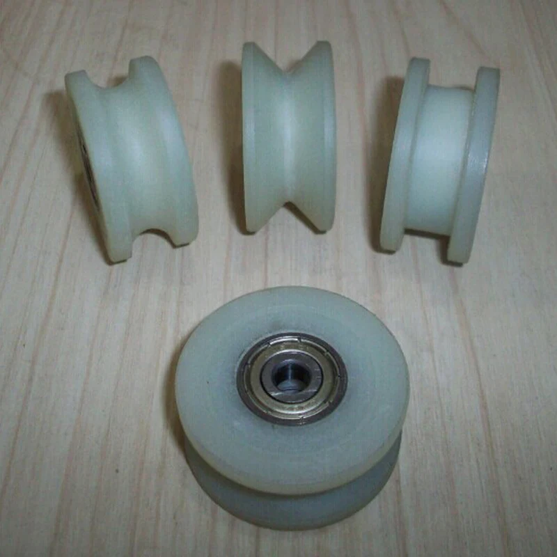 Buy Sliding nylon rollers/wheels/pulleys groove V/H/U