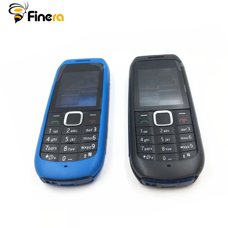 

Front Middle Frame Back cover Battery Cover For Nokia1616 Full Housing Cover Case With English Keypad