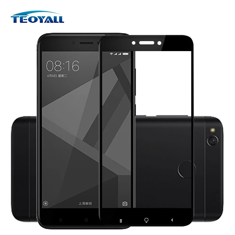 

TeoYall Protective Full Cover Tempered Glass For Xiaomi Redmi 4x Screen Protector For Redmi 5A PLUS 5 Note 2.5D 9H Glass Film