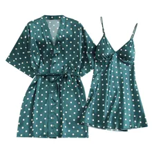 Для Женщин пижамы сексуальное нижнее бельё для девочек с v-образным вырезом, халат белье Ночная сорочка на бретельках пижамный комплек T3