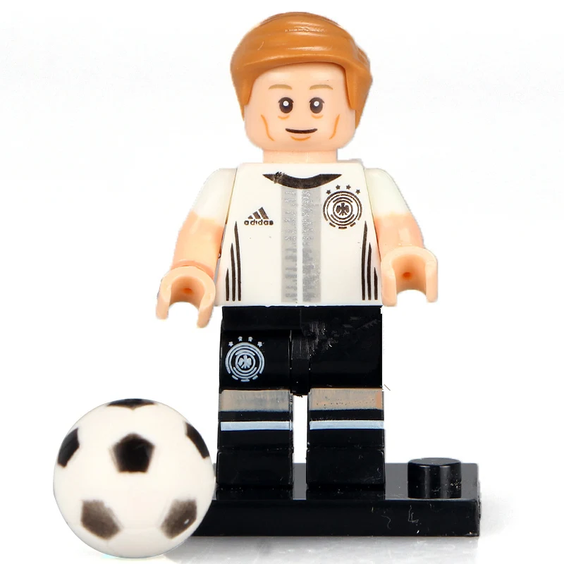 Goede Enkele Verkoop Wk Toni Kroos Joachim Lage Voetbal Team Model Actiefiguren Building minifig Bakstenen Blokken Kinderen Speelgoed