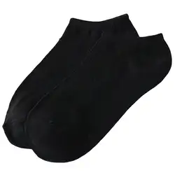 Зимние короткие носки тапочки унисекс пара Harajuku трикотажные мягкие однотонные хлопковые мужские и женские теплые студенческие низкие