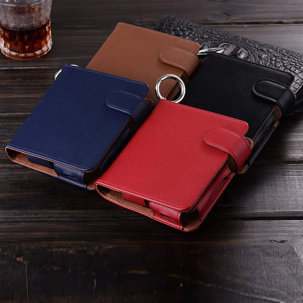 

For Iqos Case Cover Anti Scratch Full Protective Case for iQOS PU Leather Carrying Case Box Card Holder Pouch Bag