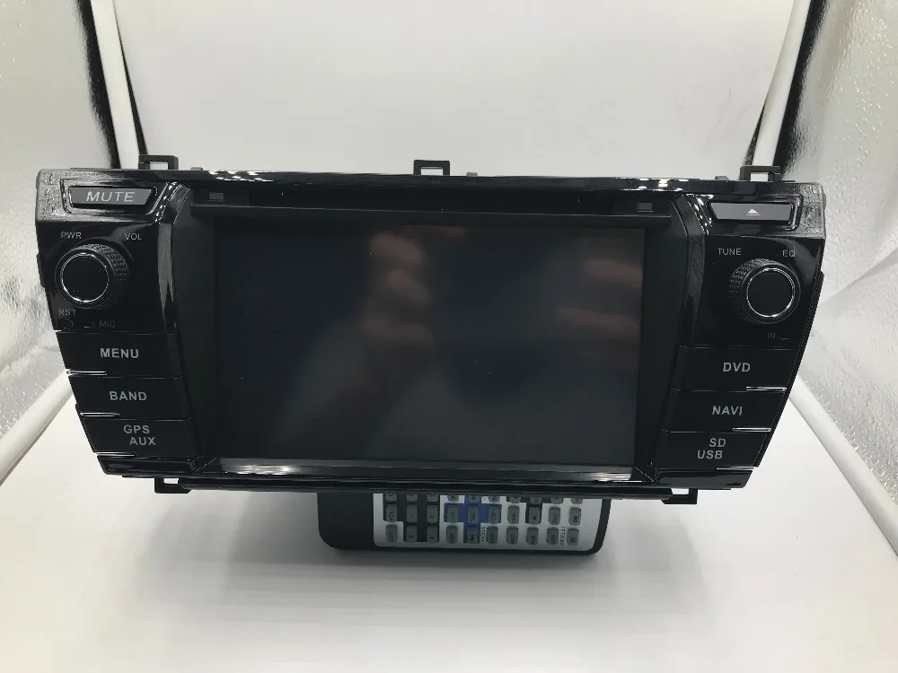 Clearance BYNCG 7" 2din Android 8.0 Car DVD player FOR toyota corolla 2014-2015 with 2G RAM Wifi 3G GPS Bluetooth MP3/4 Radio touch screen 3