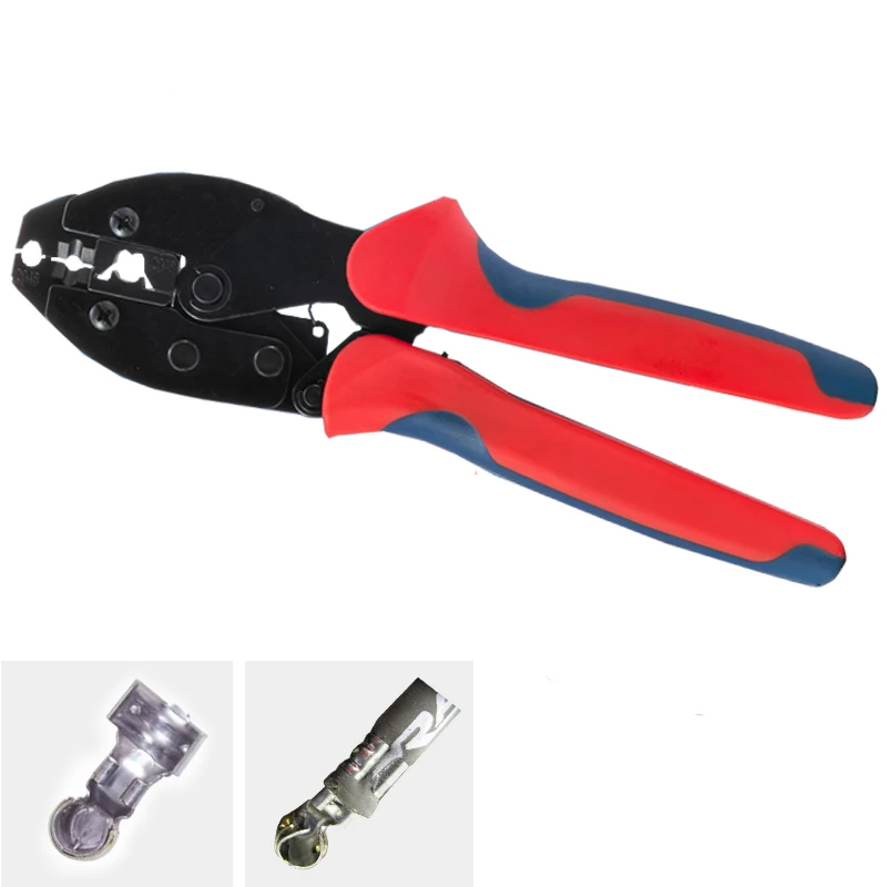 

Auto Tool Multifunction Crimping Wire Stripper 8.5mm2 Spark Plug Terminal Connector Crimping Tool