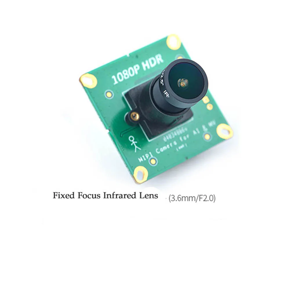 1080P HDR MIPI камера-MCAM400 поддержка NanoPC-T4 NanoPi-M4/NEO4 ИК-фильтр/o ИК-фильтр - Цвет: Белый