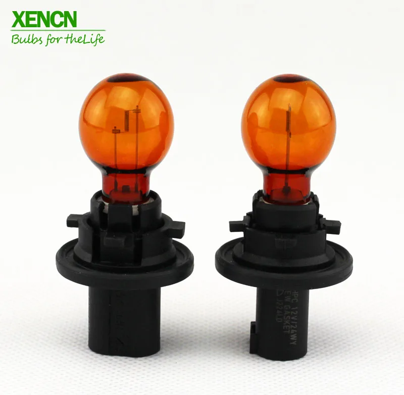 XENCN 12272NA PH24WY 12 В 24 Вт PU20d-6 янтарный цвет сигнальный светильник поворота автомобильная лампа 1X для Porsche