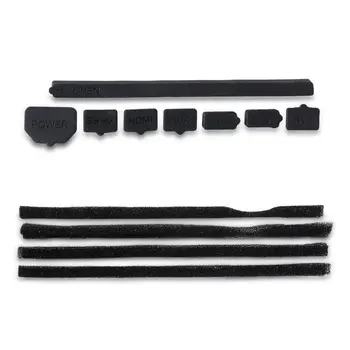 

1Set DIY Dust Proof Prevent Cover Case Mesh Jack Stopper Pack Dustproof Plug Kits for PS4 PRO Gaming Console