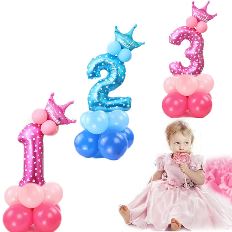 FENGRISE-17PCS-Blue-Pink-Number-Balloon-Happy-Birthday-Balloon-Birthday-Party-Decoration-Kids-Boy-Girl-Party_6