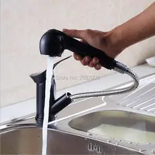 Бесплатная доставка Pull out Носик Кухонный кран однорычажный кухонной раковины, краны Бассейна pull out смесители torneira ZR353