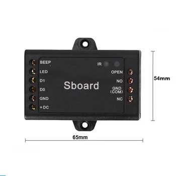 

Sboard Mini Access Controller can compatible with Long Distance Rfid Reader fingerprint reader long distance reader