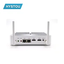 Fanless Mini PC Windows Intel Celeron N3150 N3050 2 LAN 2 HDMI Desktop Computer