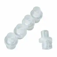 50Pcs/Lot NewDia 22/17mm CPR Training Valve With One-way Filter For CPR Resuscitator Mask Mouth To Mouth Breathing Barrier White