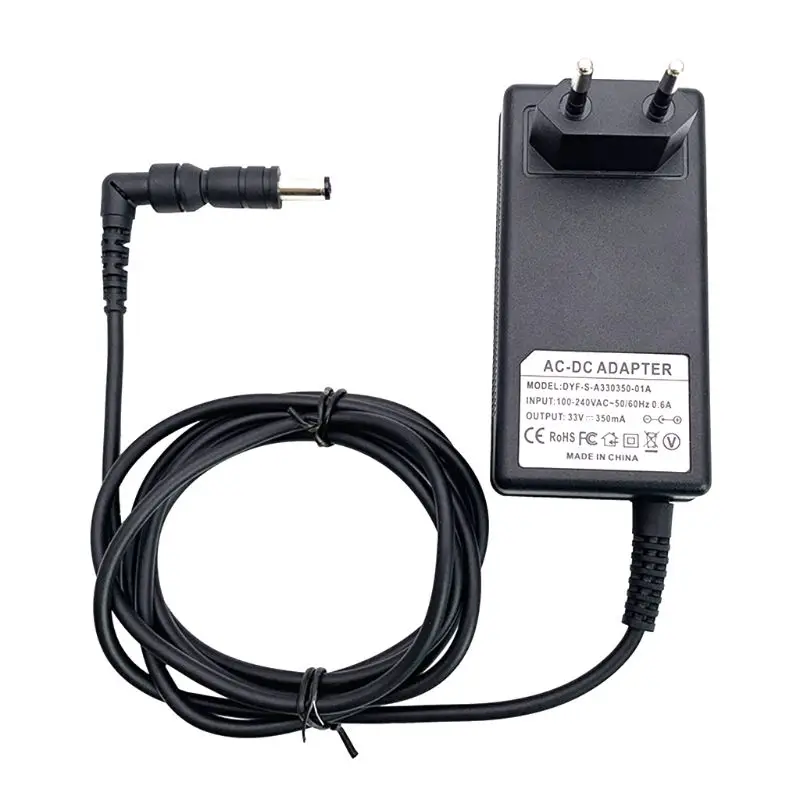 

Power Charger Adapter For Philips Vacuum Cleaner Fc6408/6409 Fc6407/6171 0.6A 33V-350Ma Plug F42B