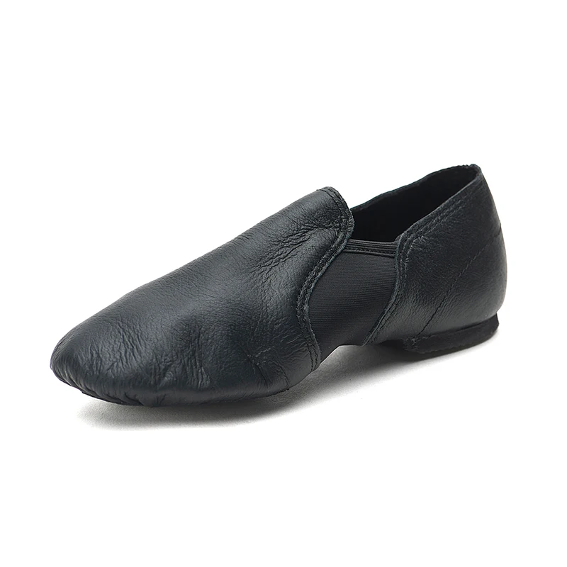 Sansha Kids Slip-On Jazz Shoes With Neoprene Genuine Leather EVA Sole Girls Boys Children Jazz Sneakers Dance Shoes JS61LPI 4