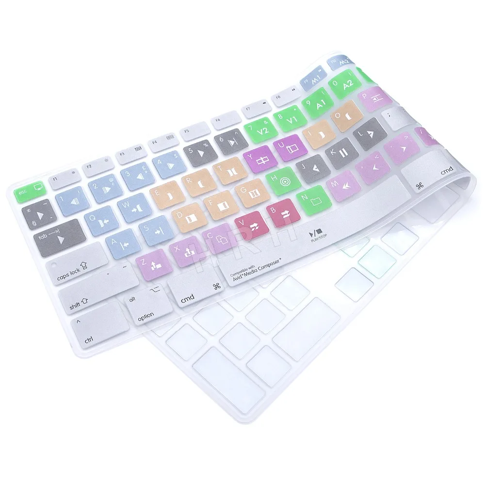 Avid Media Composer горячие клавиши Клавиатура Обложка кожа для Apple клавиатура с цифровой