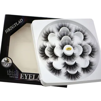 

2019 New Mink Lashes 3D Mink Eyelashes Cruelty free Lashes Handmade Reusable Natural Eyelashes Popular False Lashes Makeup