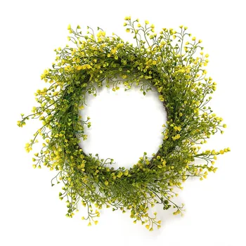 

New Artificial Flowers Wreaths Door Hanging Artificial Flower Wreath Wall Window Home Party Decoration