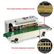 Пластиковый пакет Soild чернил Конвейерный запайщик, автоматическая машина запечатывания пленки, машина запечатывания