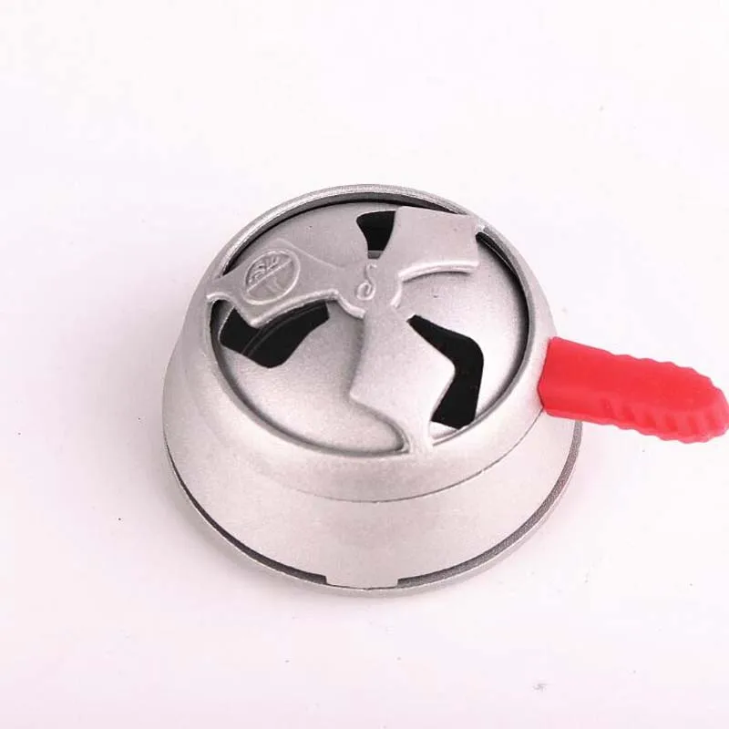 

Aluminum Frosted Kaloud Lotus Hookah Charcoal Holder Windproof Heat Management Hookah Kaloud Bowls Nargile Shisha Accessory