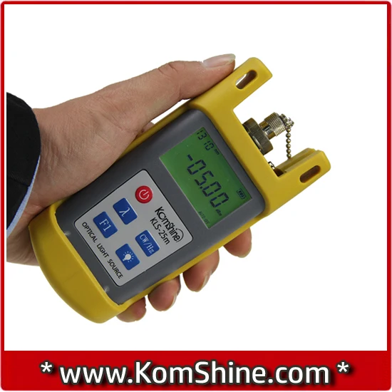 KomShine KLS 25M S SM Fiber Light Source Equal To JDSU Laser Source