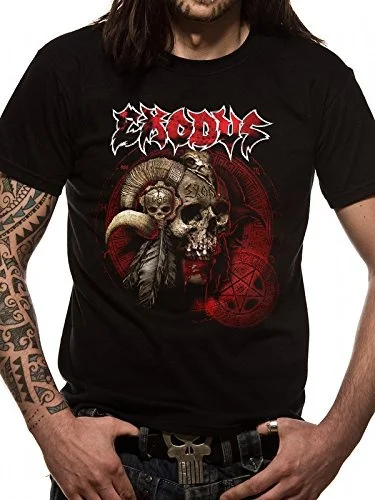 

Men t shirt cheap shirt Exodus Mictlantecutle Short Black fashion shirt t-shirt novelty tshirt women