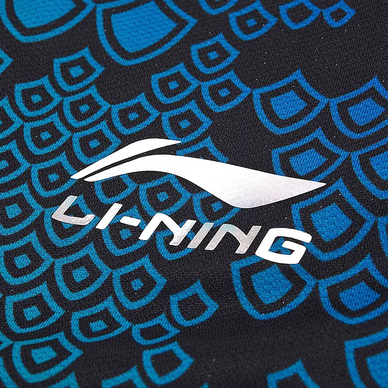 Li-Ning, женская футболка для настольного тенниса, для сборной, дышащая подкладка, для соревнований, спортивные футболки, топы AAYN056 WTS1411