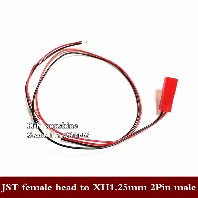 JST Женская головка к xh1.25 мм 2Pin мужской длинный 35 см номер линии 26AWG 28AWG