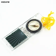 HSEAYM карта чертежная шкала складной компас инструмент выживания Пряжка автомобиль Кемпинг Туризм направляющий портативный ручной компас