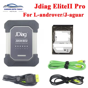 

JDiag Elite II Pro For J-aguar/ L-andR-overwith HDD Professional ECU Programming&Diagnostic Testing OBD EliteII J2534 with wifi