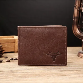

Men Wallets Genuine Leather Wallet Male Purse Clutch Fashion Cards Holder Coin Wallets Small Coin Men Wallet