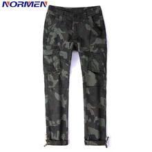 Normen брендовый мужской костюм, мужские брюки карго, камуфляжные армейские брюки для мужчин, военная мода, полная длина, джоггеры, Капри, брюки для мужчин