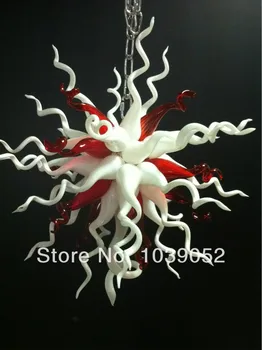 

Red and White 100% Handmade Modern Staircase Chandelier