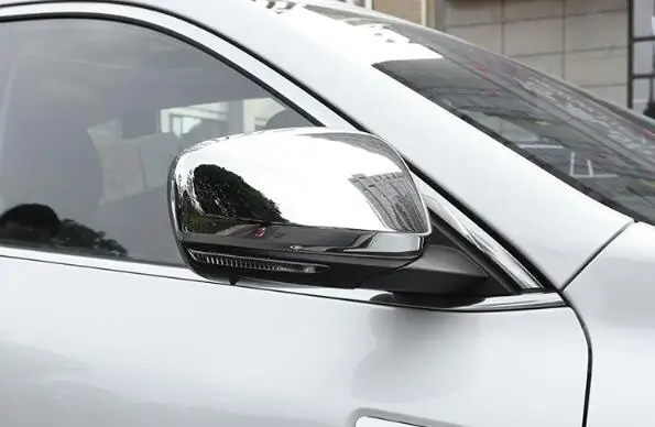 

Higher star ABS chrome 2 pcs car mirror decoration protection cover for RENAULT KOLEOS 2008-2017