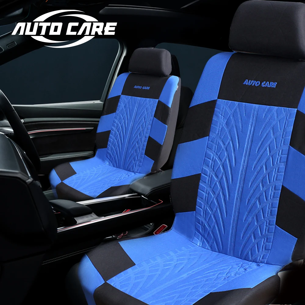 

Car Seat Cover 9PCS And 4PCS Tire Track Design Full Set Universal Size Fit Airbag Seat Cover Protector