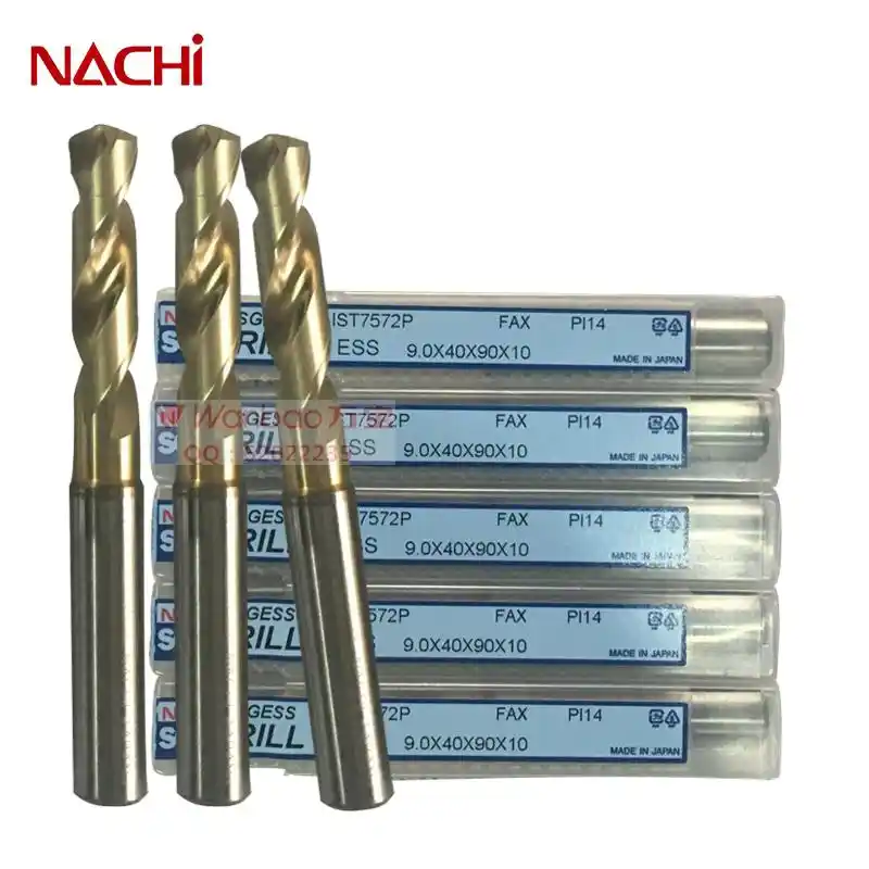 Made in Japan NACHI SG powder alloy high speed steel drill bit L7572P stainless steel drill bit