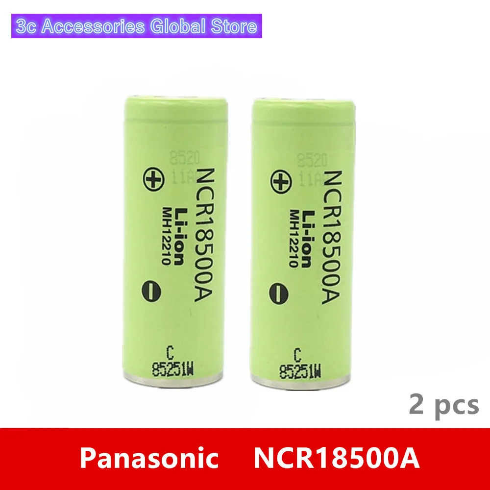 2 шт. 3 7 V 18500 2040mah Оригинал для Panasonic NCR18500A 6 батарея бренд игрушечного фонарика и т.