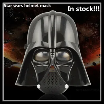 

Free shipping 5pcs/lot 2016 High quality Top Grade Star wars helmet mask black warrior Empire soldier Vader Halloween mask