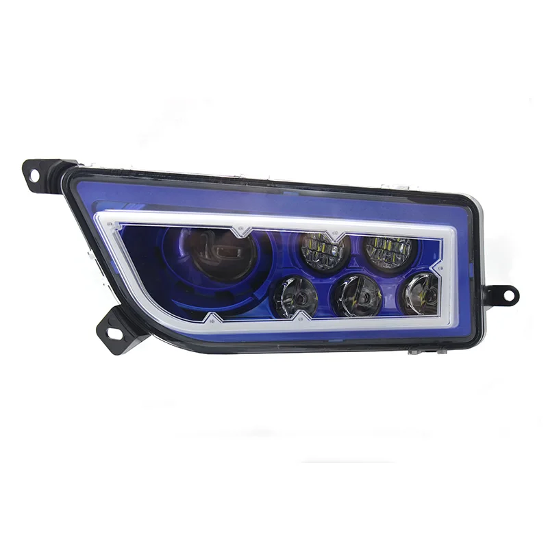 ATV UTV светодиодный фары L/R с DRL белый красный желтый зеленый синий Halo кольца ангельские глазки для Polaris RZR 900/1000 S XP Turbo