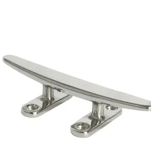 316 Нержавеющая сталь полированная плоский верхняя часть открытая база причал планка 100 125 150 мм 200 мм 250 мм 4 5 6 8 10 дюймов для морской яхты