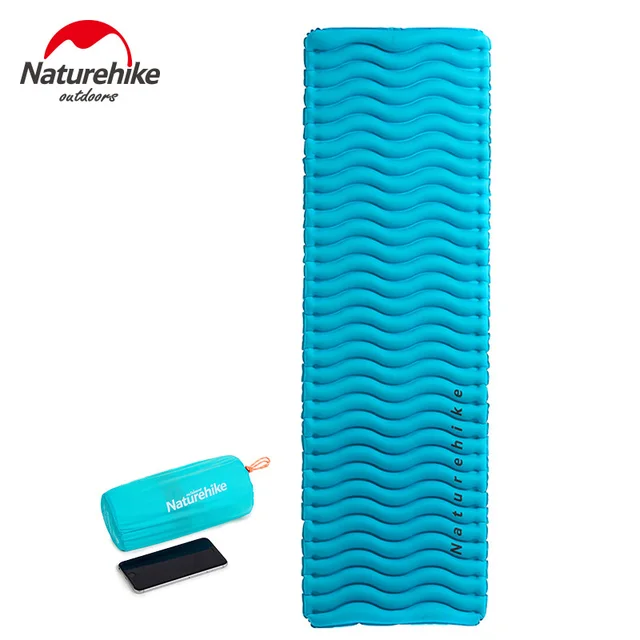Best Price Naturehike Outdoor Moisture-proof Pad thickening Mat Portable Single Double Ultralight Tent Inflatable Cushion Waterproof Matres