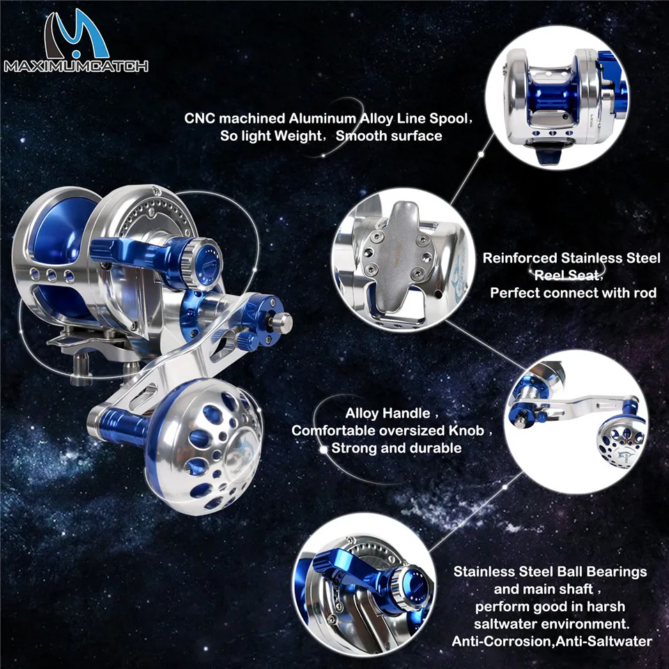 Maximumcatch الألومنيوم CNC تشكيله التصيد بكرة اليسار اليد اليمنى القفز بكرة ماكس السحب 10 كيلوجرام-19.5 كيلوجرام الصيد بكرة Maximumcatch الألومنيوم CNC تشكيله التصيد بكرة اليسار اليد اليمنى القفز بكرة ماكس السحب 10 كيلوجرام-19.5 كيلوجرام الصيد بكرة