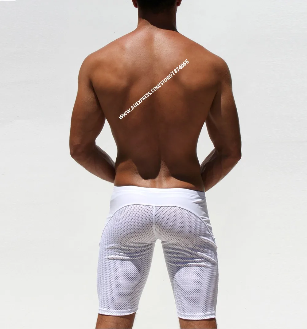 Athletic Men's Sport Tight Shorts Casual Leisure Summer Fitted Gym Men Workout Skinny Running Yoga Fight Short (8)