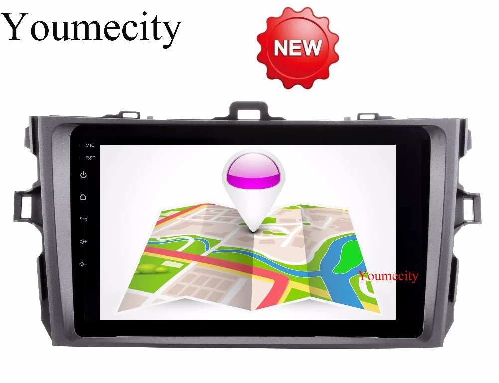 Youmecity 2G RAM Android 7 1 for Toyota corolla 2007 2008 2009 2010 2011 car dvd