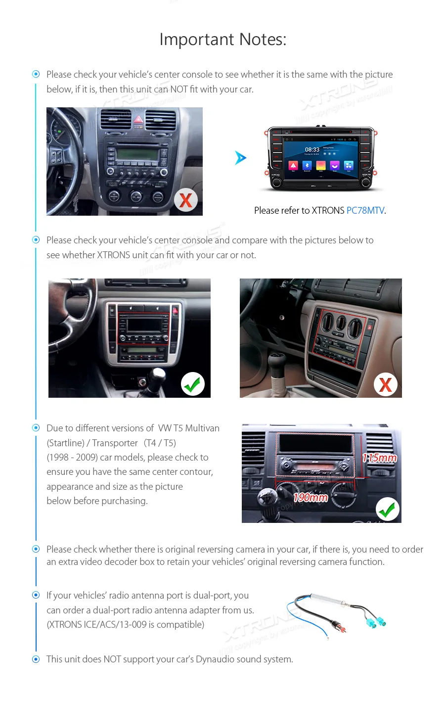 Top XTRONS 7" Touch Screen Android Car DVD Player RCA GPS Navigation for VW Volkswagen BORA GOLF MK4 LUPO CHICO for SEAT for SKODA 2